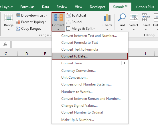 stop numbers from turning to dates in excel for mac